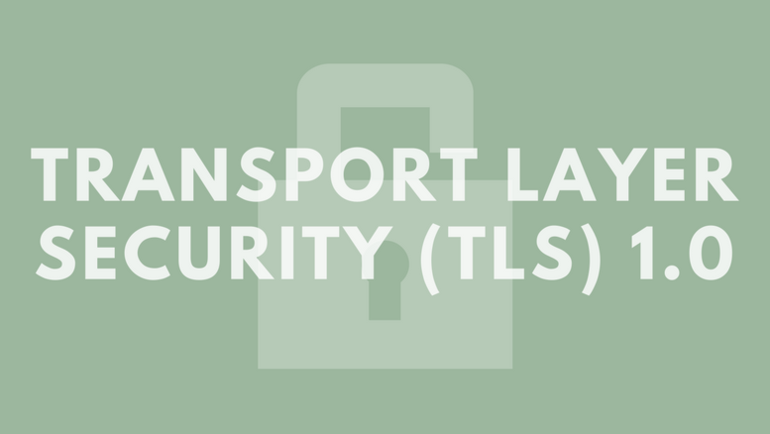 Transport Layer Security (TLS) 1.0