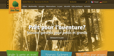 Aventure Jura Parc - Accueil