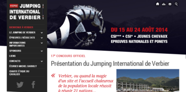 Jumping International de Verbier - Accueil