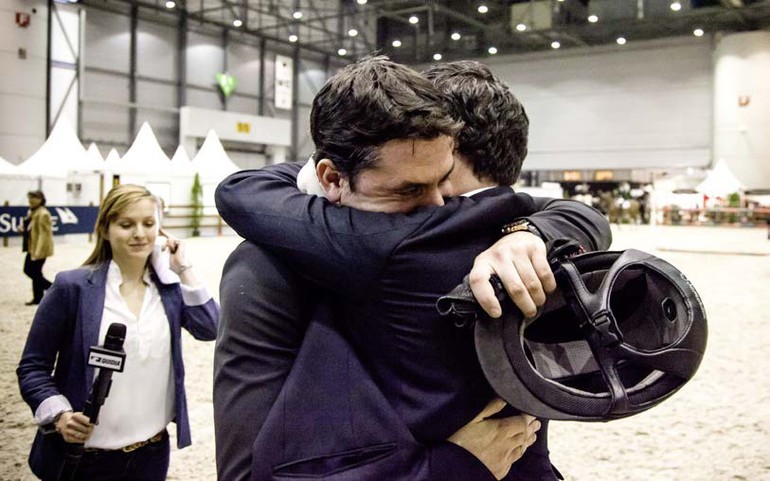 Yannick Guerdat et son frère Steve