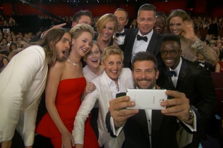 Selfie ou Groufie ? Cérmonie des Oscars - Crédit Photo : 