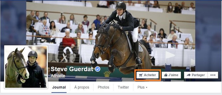 Page Facebook de Steve Guerdat