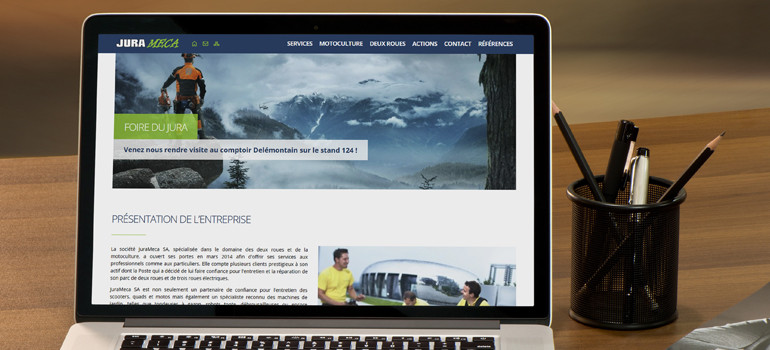 Site web Jura Meca