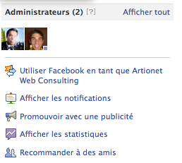 Suggérer automatiquement un groupe Facebook