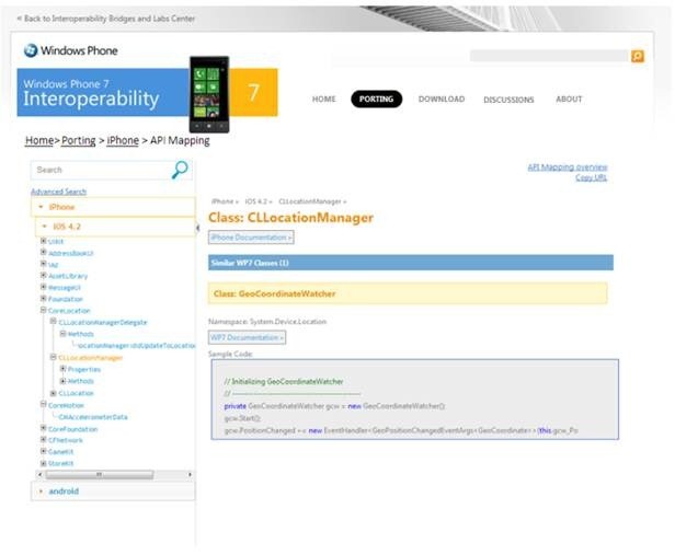Windows Phone 7 Interoperability