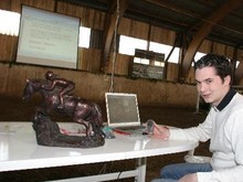 Vente de chevaux à Lully