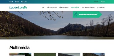 Situé à la frontière entre la Suisse et la France, le lac de Lucelle est un endroit merveilleux pour se promener et admirer la beauté offerte par cette réserve naturelle.