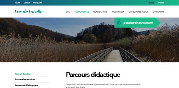 Situé à la frontière entre la Suisse et la France, le lac de Lucelle est un endroit merveilleux pour se promener et admirer la beauté offerte par cette réserve naturelle.