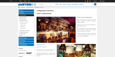 Amstein SA - Dégustation bière
