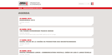 Promotion économique - Agenda