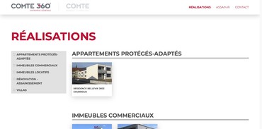 360c COMTE Entreprise Générale SA met à disposition son expérience et ses compétences pour la réalisation de villas familiales, immeubles en PPE ou locatifs, bâtiments administratifs, centres commerciaux, etc