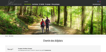 Chemin des Aidjolats - les chemins du bio
