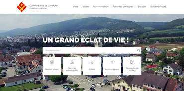 Commune mixte de Courroux - Page accueil