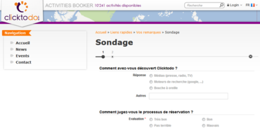 Sondage - Clicktodo