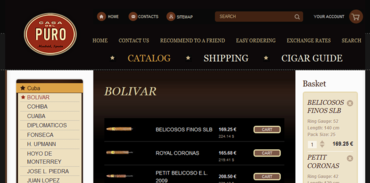 Liste de cigar - Casa Del Puro