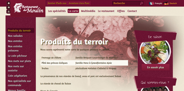 Restaurant du Moulin - Terroir