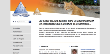 Résidence et Elevage des Sources - Accueil 