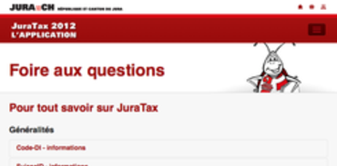  JuraTax - FAQ - Généraliés