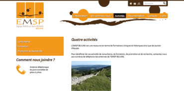 Equipe Mobile de Soins Palliatifs Bejune - Activités 