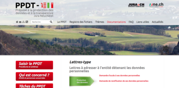   PPDT Jura Neuchâtel - Lettres-type