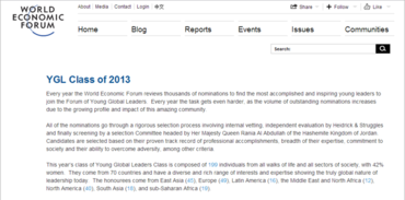 Word Economic Forum  - Page