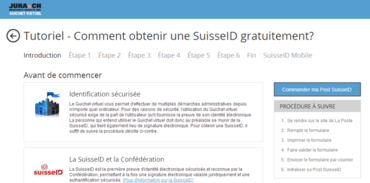 Guichet Virtuel - Obtention Suisse ID