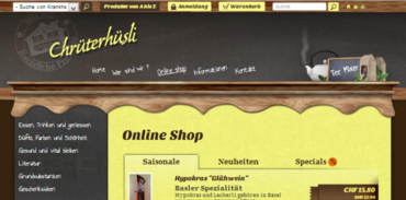Chrüterhuesli - Shop