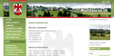 Commune de Montfaucon - Contact