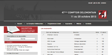 Comptoir Delémontain - Exposant