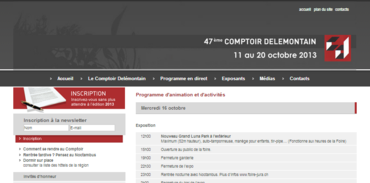 Comptoir Delémontain - Programme