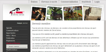 Cheval Suisse - Membres