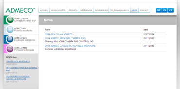 ADMECO - News