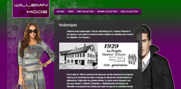 Willemin Mode - Historique