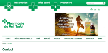 Pharmacie Val Terbi - Contact