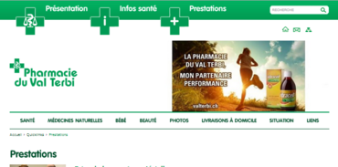 Pharmacie Val Terbi - Préstation