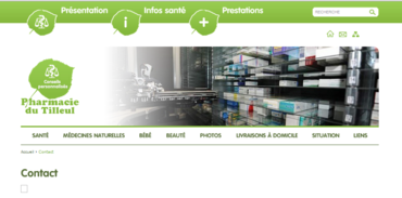 Pharmacie du Tilleul - Contact