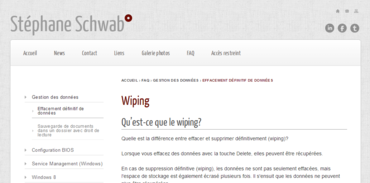 Schwabs - FAQ