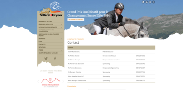 Jumping Villars Gryon - Contact