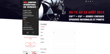 Jumping International de Verbier - Contact