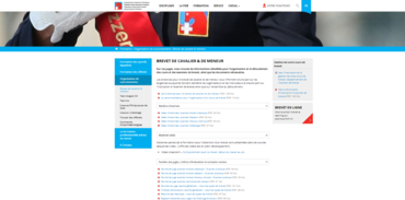 Organisation des cours et examens