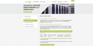 cdrom - Location de racks