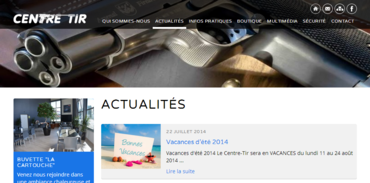 Centre Tir - Actualités