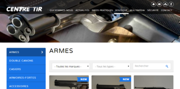 Centre Tir - Armes