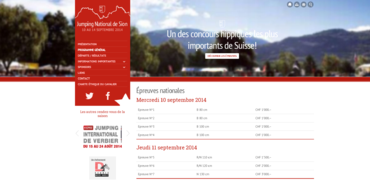 Jumping de Sion - Epreuves nationales