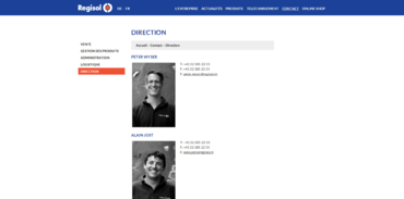 Personnes à contacter