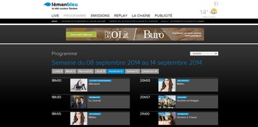 Léman Bleu - Programme