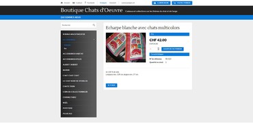 Chats d'Oeuvre - Fiche Produit