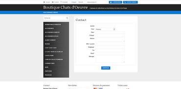 Chats d'Oeuvre - Contact