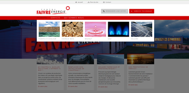 Faivre Energie - Menu