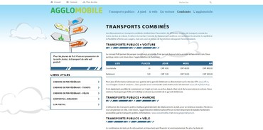 Agglomobiles - Transports combinés